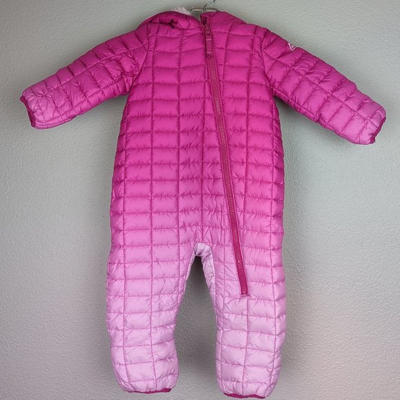 Snozu Other - Snozu one-piece bunting cold weather snowsuit size 18months Ombre pink